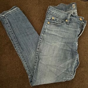 7 For All Mankind Ankle Gwenevere size 25